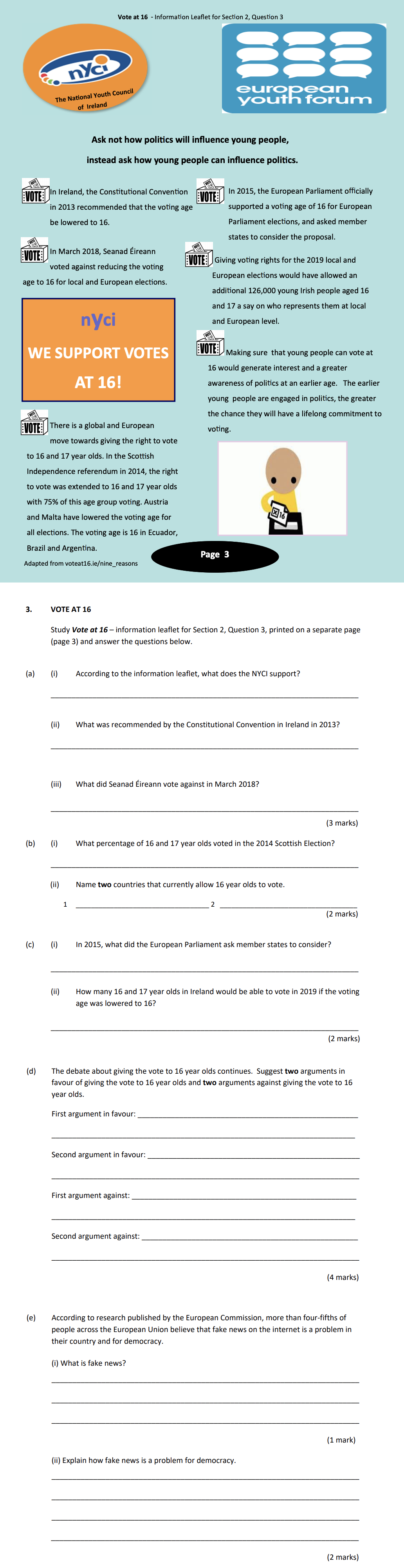 Vote-at-16--Study-Vote-at-16-–-information-leaflet-for-Section-2,-Question-3,-printed-on-a-separate-page-(page-3)-and-answer-the-questions-below-Junior Cycle CSPE-Question 3-2019.png