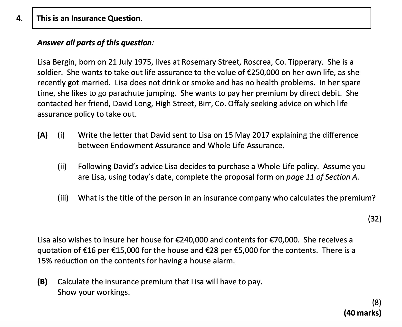 This-is-an-Insurance-Question-Junior Cycle Business Studies-Question 4-2017.png