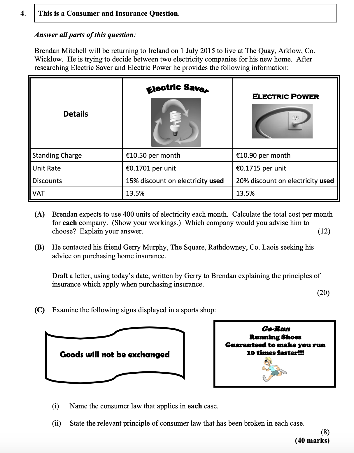 This-is-a-Consumer-and-Insurance-Question-Junior Cycle Business Studies-Question 4-2015.png