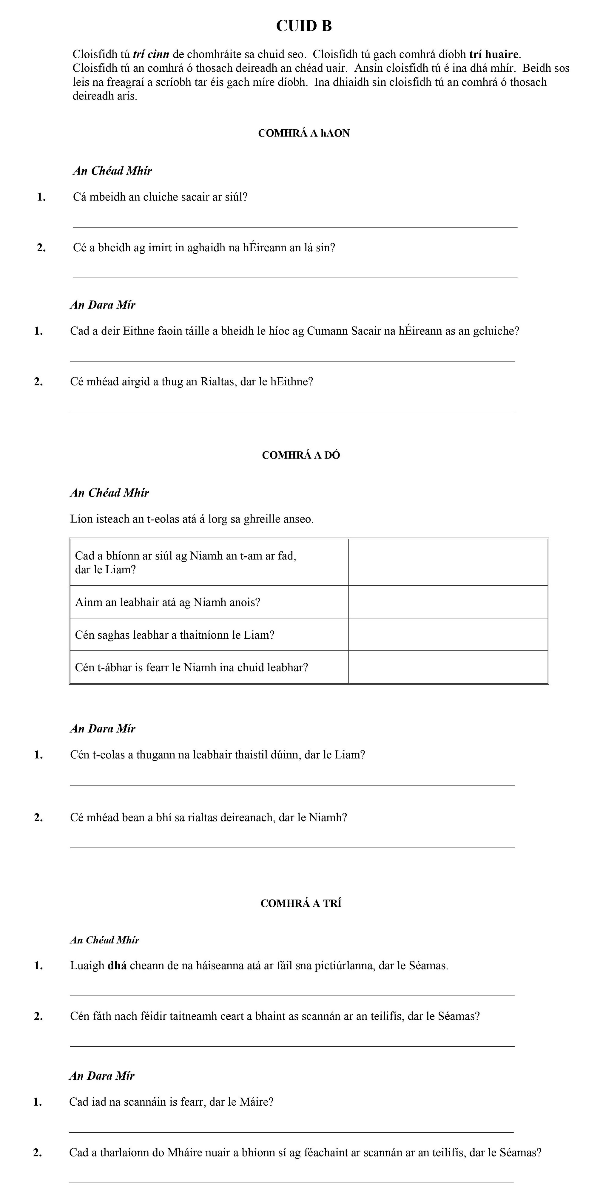 Cá-mheódh-an-clúiche-sacair-ar-siúl?--Cé-a-bheidh-ag-imirt-in-aghaidh-na-hÉireann-ar-lá-sin?-Leaving Cert Irish-Question 1-2007.png