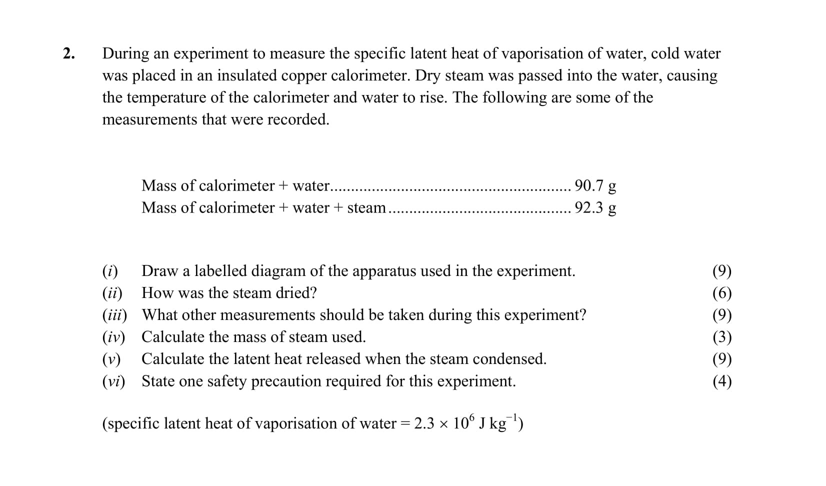 Visual Reference: Leaving Cert Physics Heat Heat Transfer During An Experiment To