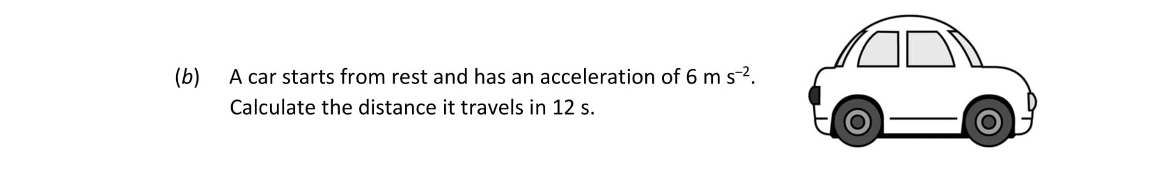 A-car-starts-from-rest-and-has-an-acceleration-of-6-m-s²-Leaving Cert Physics-Question b-2021.png