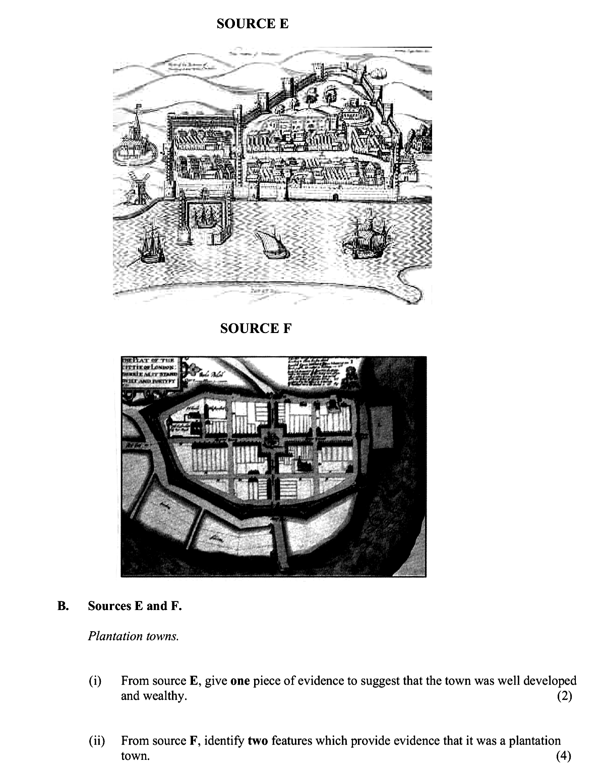 Sources-E-and-F-Junior Cycle History-Question B-2009.png