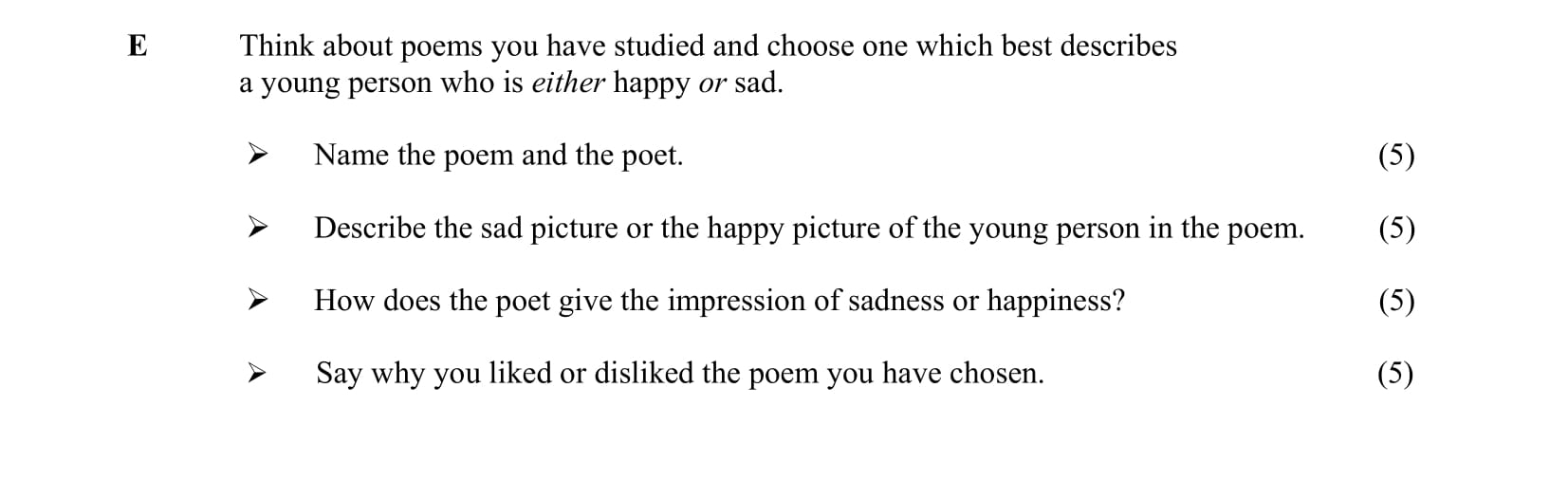 Think-about-poems-you-have-studied-and-choose-one-which-best-describes-a-young-person-who-is-either-happy-or-sad-Junior Cycle English-Question E-2006.png