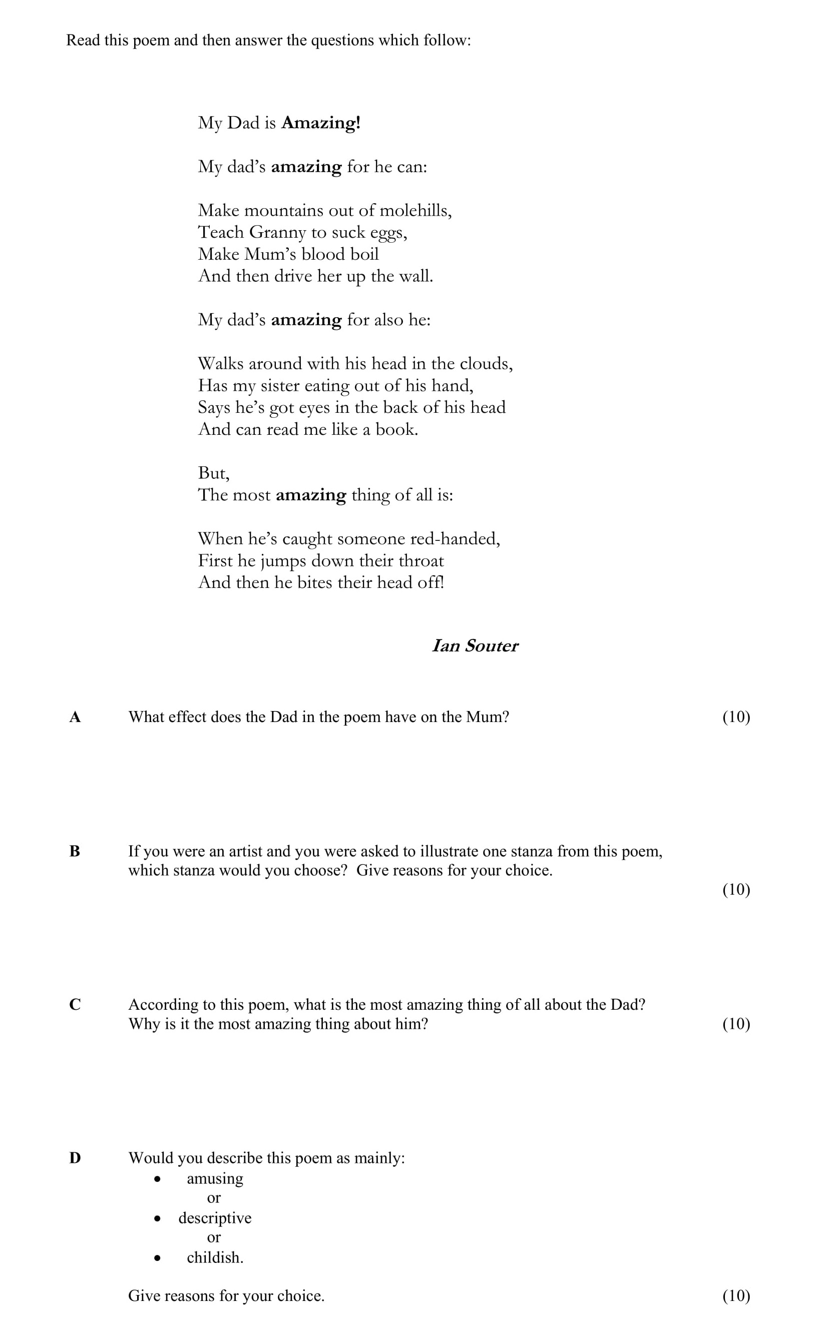 What-effect-does-the-Dad-in-the-poem-have-on-the-Mum?----He-makes-her-blood-boil---He-drives-her-up-the-wall.-Junior Cycle English-Question A-2010.png