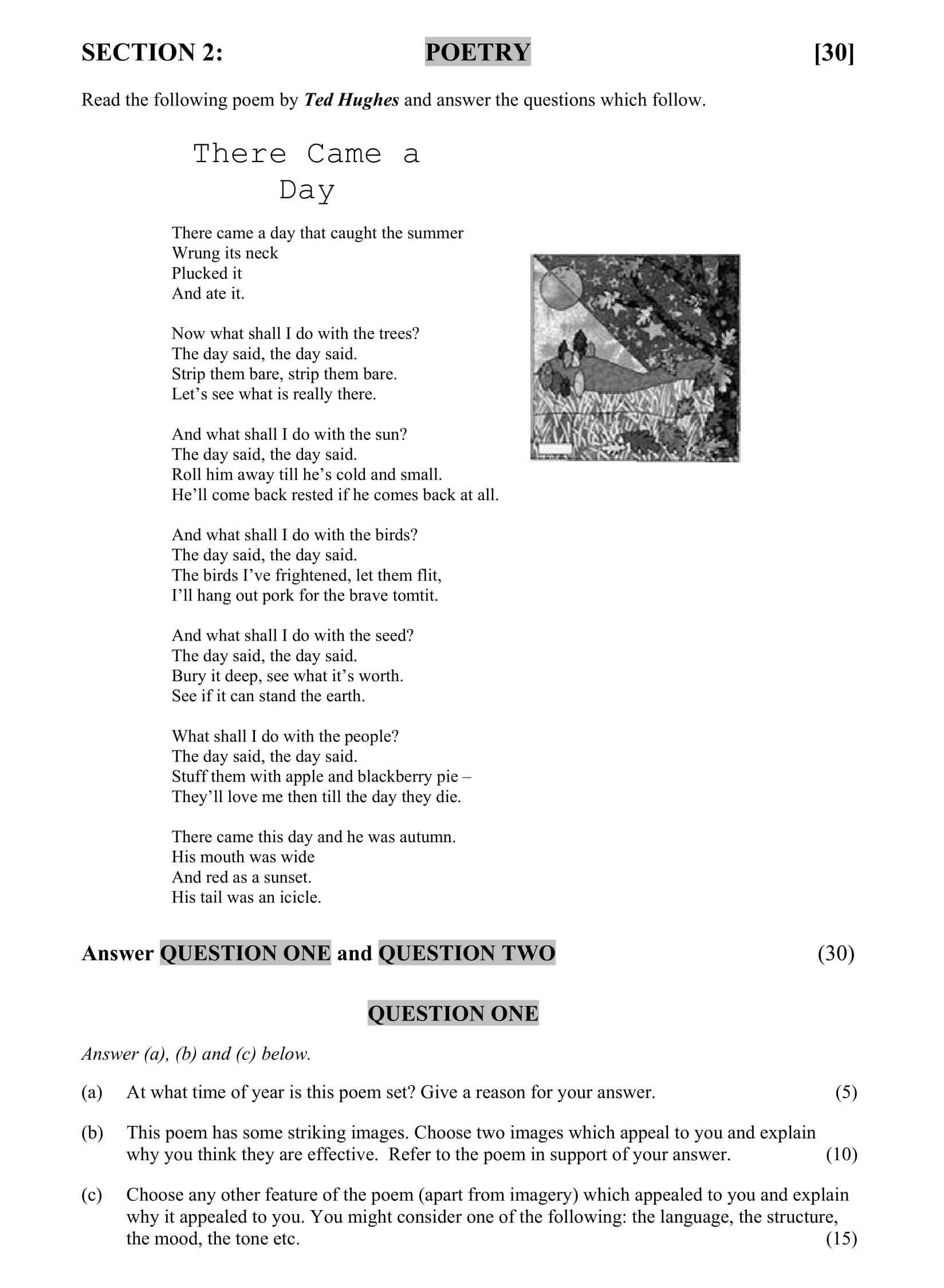 At-what-time-of-year-is-this-poem-set?-Give-a-reason-for-your-answer-Junior Cycle English-Question QUESTION ONE-2008.png