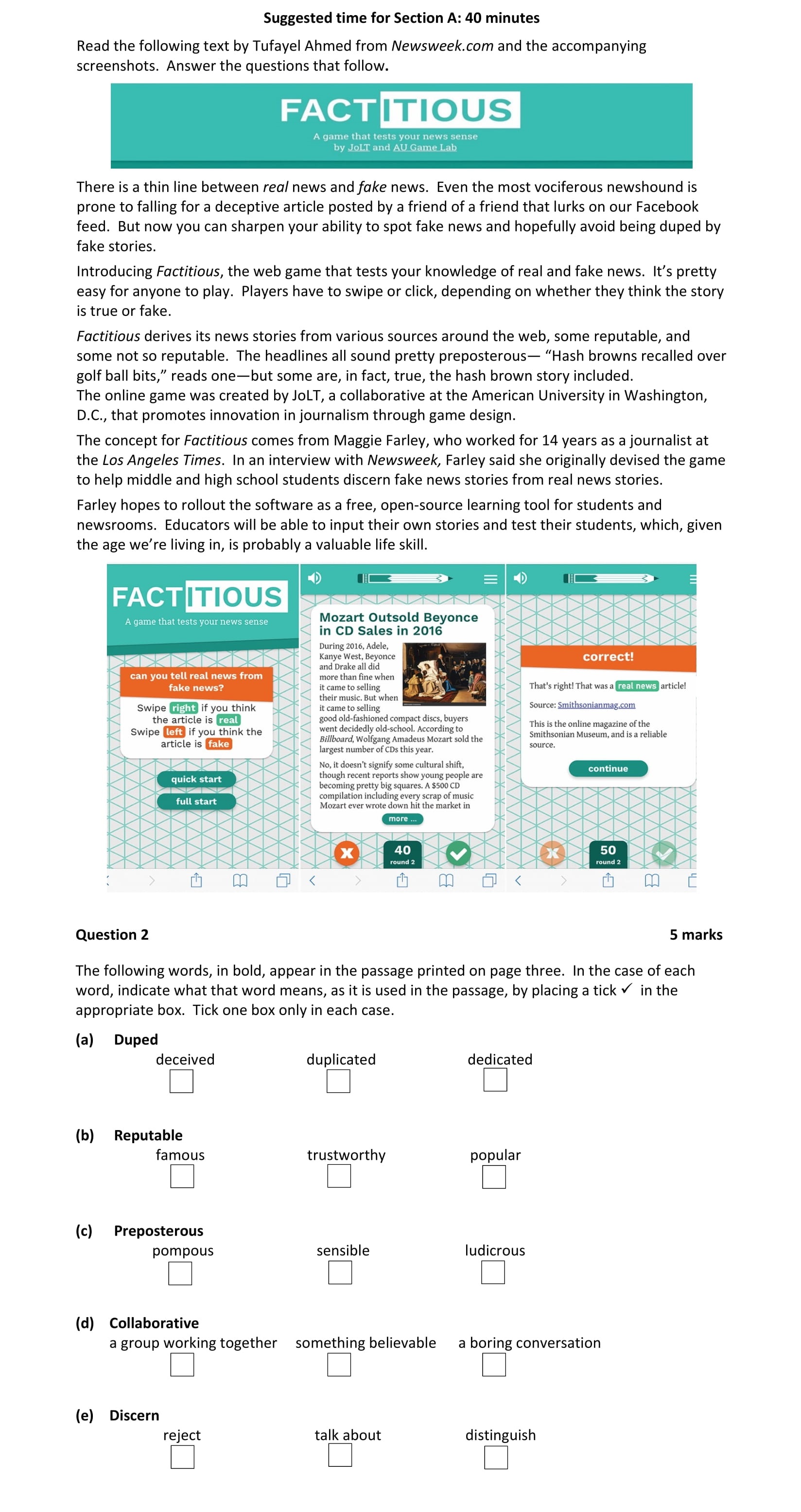 The-following-words,-in-bold,-appear-in-the-passage-printed-on-page-three-Junior Cycle English-Question 2-2018.png