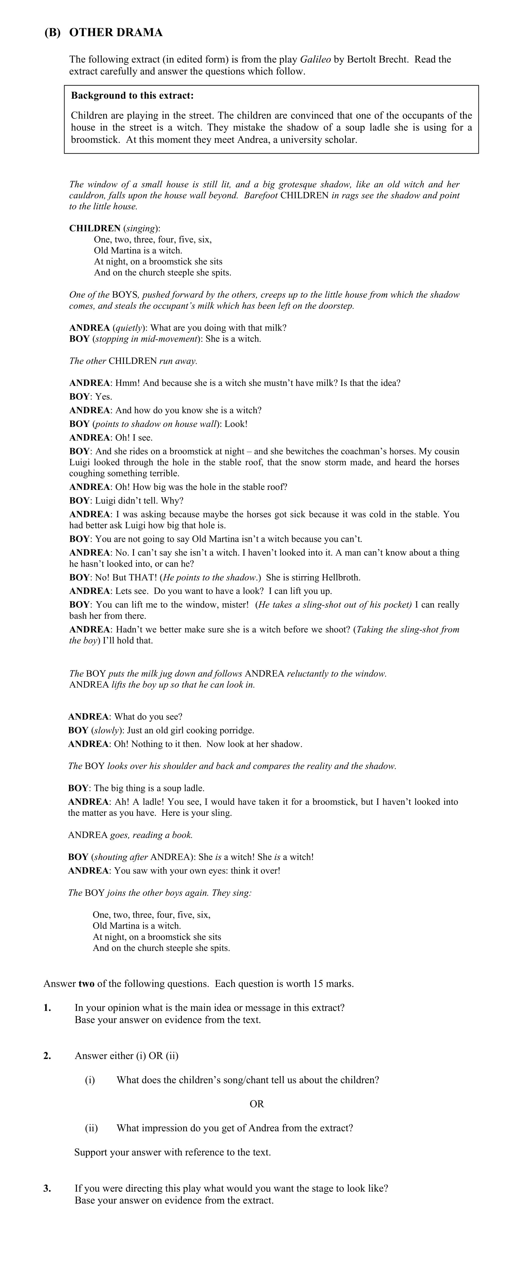 In-your-opinion-what-is-the-main-idea-or-message-in-this-extract?--Base-your-answer-on-evidence-from-the-text-Junior Cycle English-Question 1-2007.png