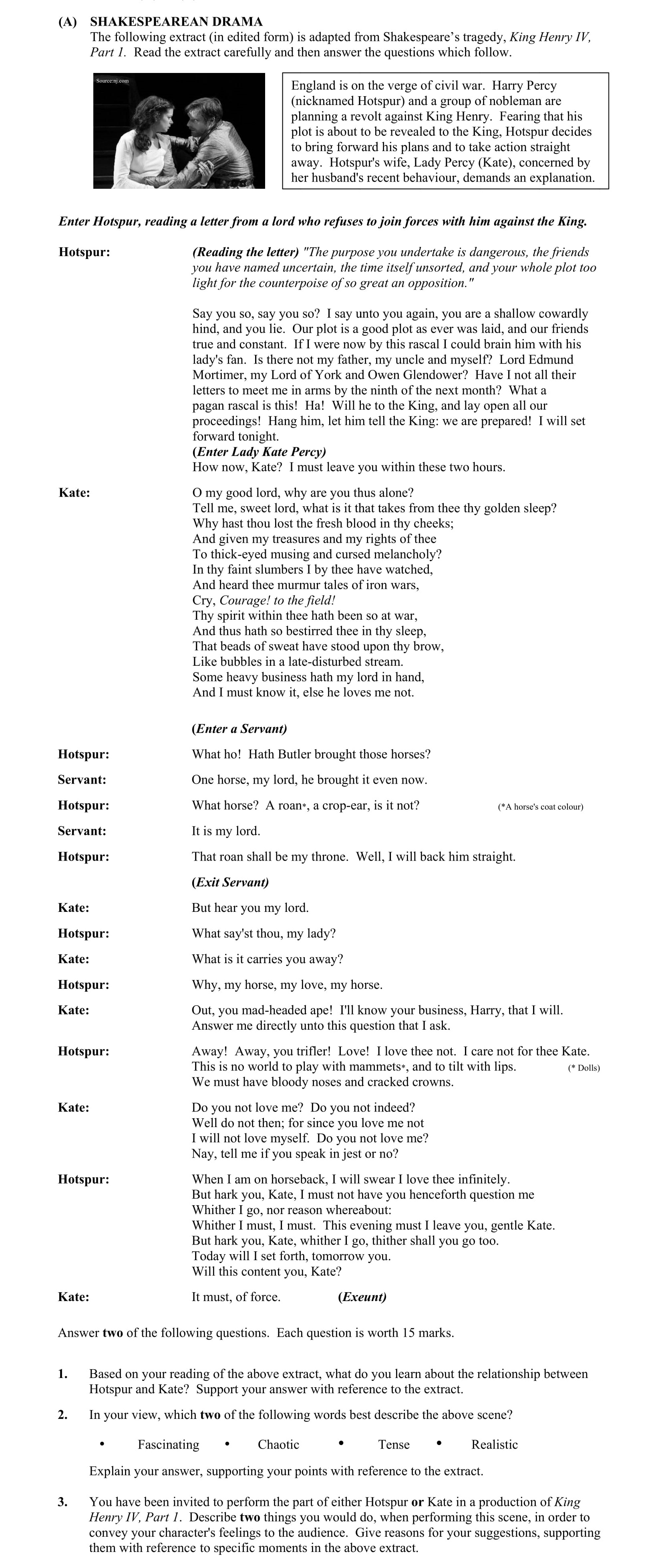 Based-on-your-reading-of-the-above-extract,-what-do-you-learn-about-the-relationship-between-Hotspur-and-Kate?-Support-your-answer-with-reference-to-the-extract-Junior Cycle English-Question 1-2015.png