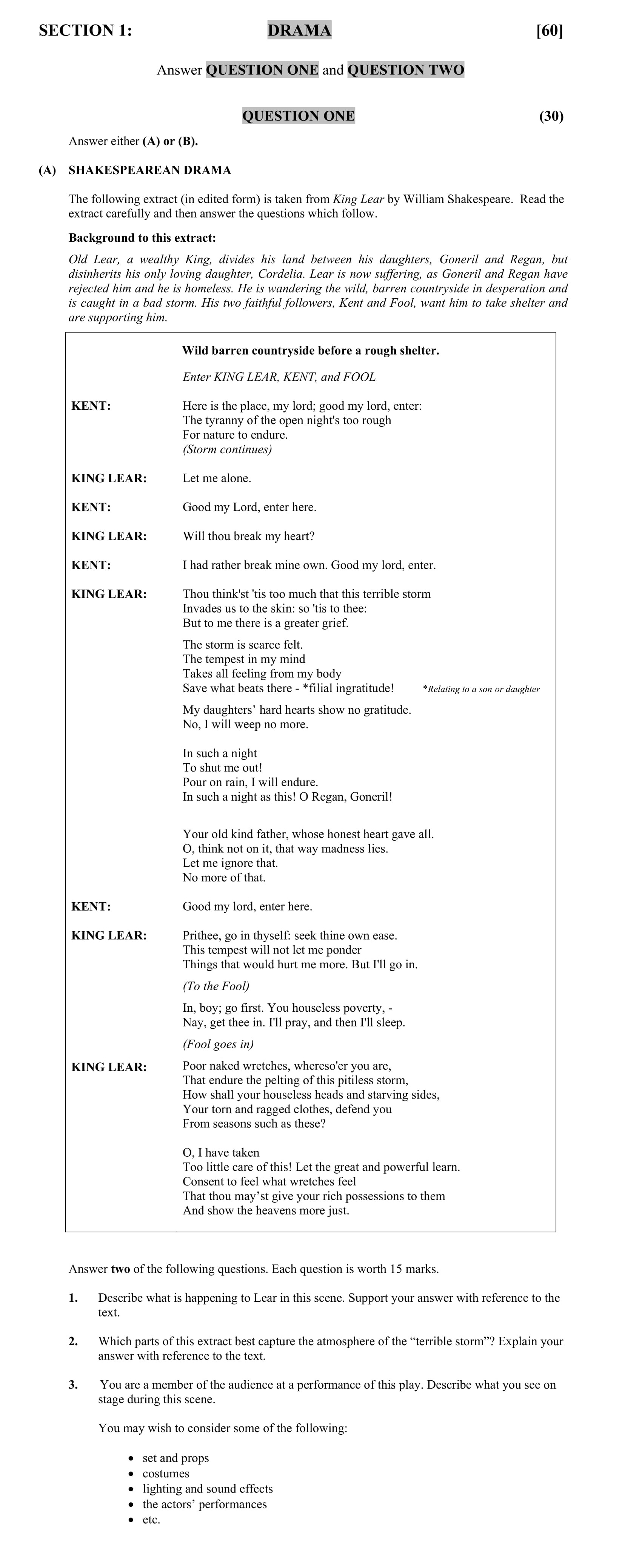 Describe-what-is-happening-to-Lear-in-this-scene-Junior Cycle English-Question 1-2008.png