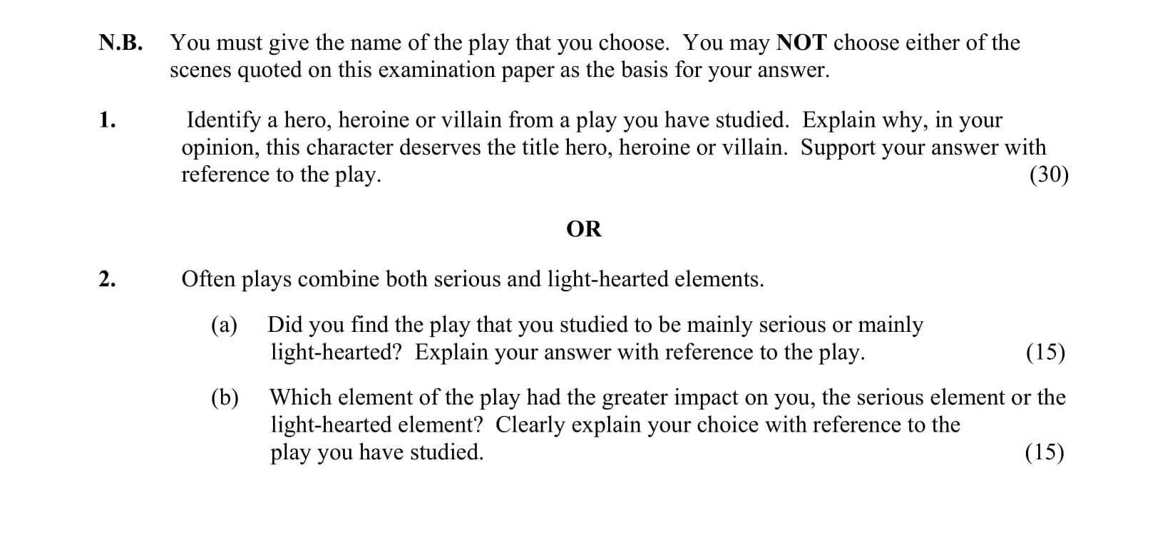 Identify-a-hero,-heroine-or-villain-from-a-play-you-have-studied-Junior Cycle English-Question 1-2011.png