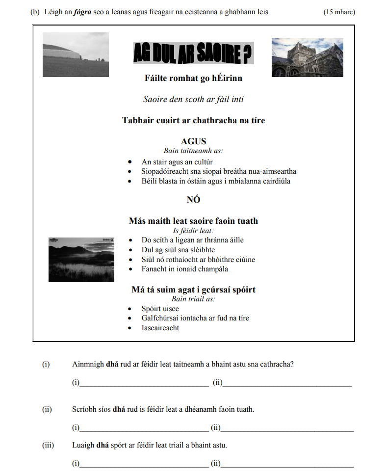 Leigh-an-fágra-seo-ag-leanas-agus-freagair-na-ceisteanna-a-ghabhann-leis-Junior Cycle Irish-Question (b)-2007.png