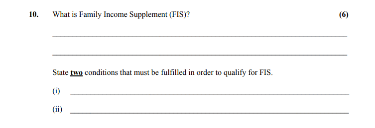 What-is-Family-Income-Supplement-(FIS)?--A-weekly-payment-for-families-(including-lone-parents)-where-the-earner-is-in-low-paid-employment-Leaving Cert Home Economics-Question 10-2011.png