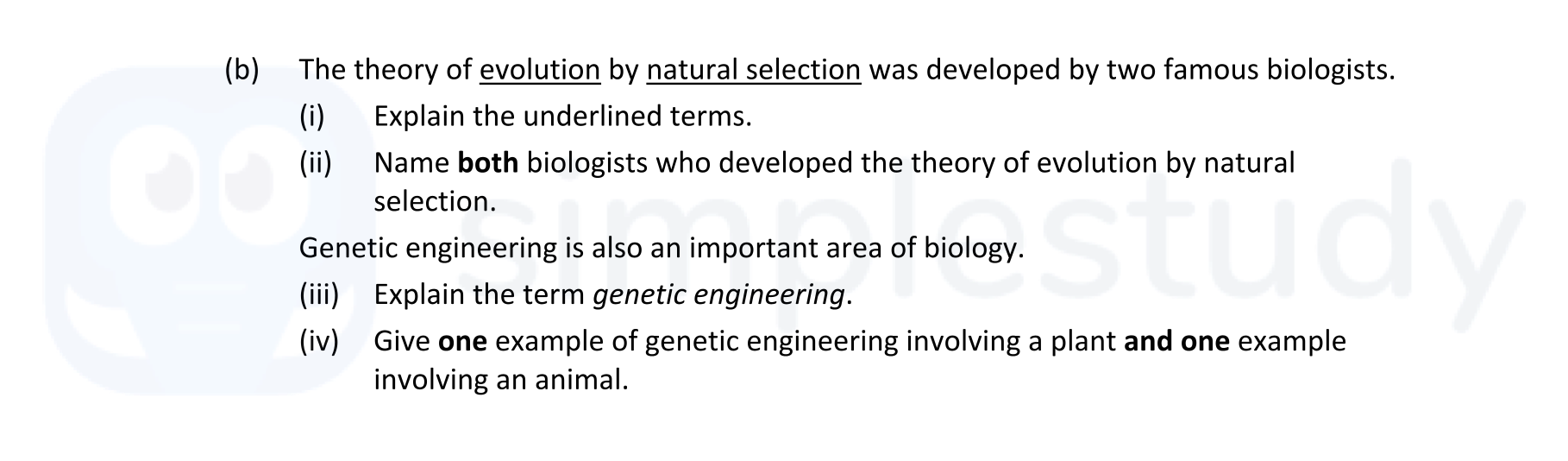 The-theory-of-evolution-by-natural-selection-was-developed-by-two-famous-biologists-Leaving Cert Biology-Question 17(b)-2022.png