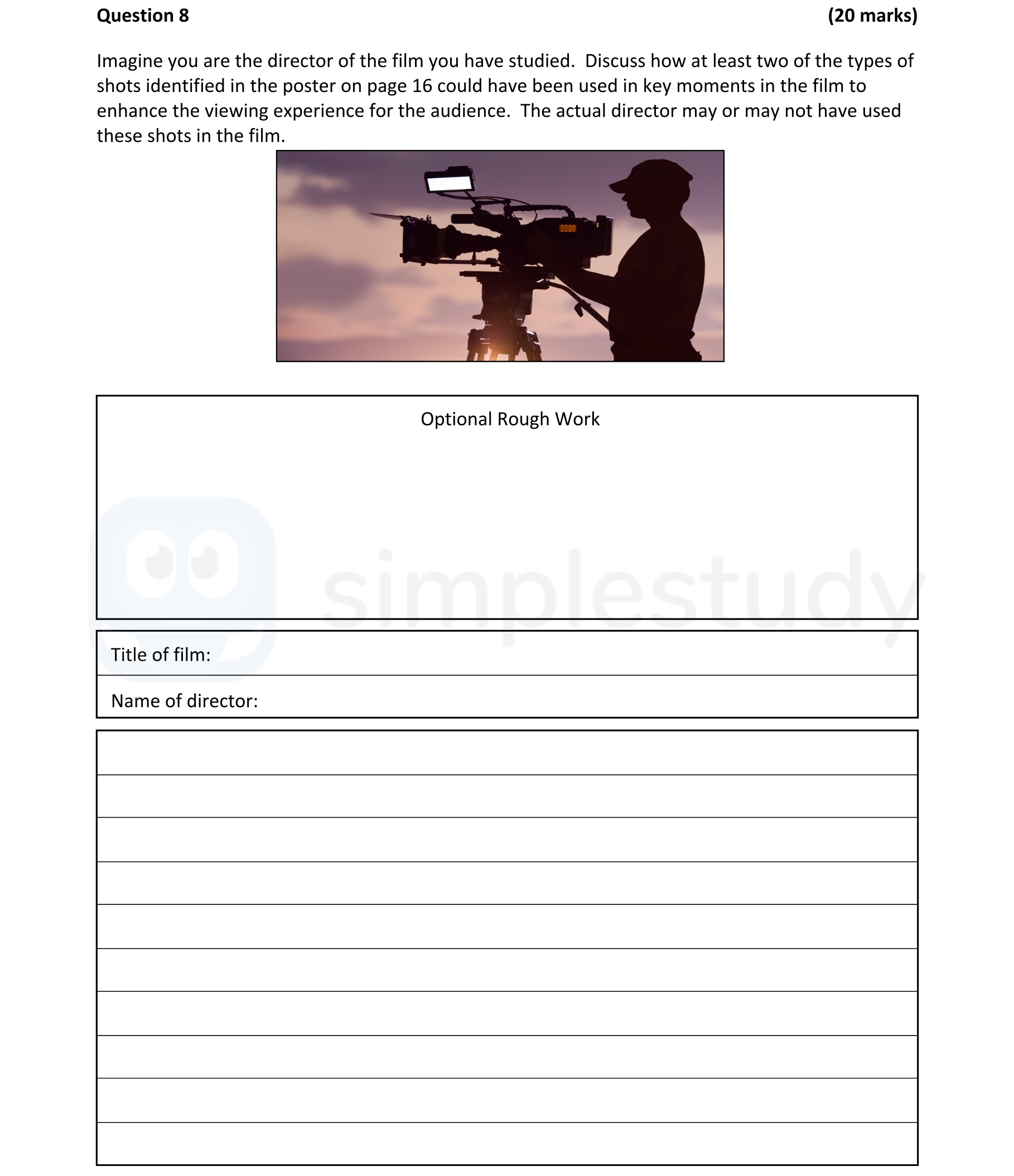 Imagine-you-are-the-director-of-the-film-you-have-studied-Junior Cycle English-Question 8-2022.png