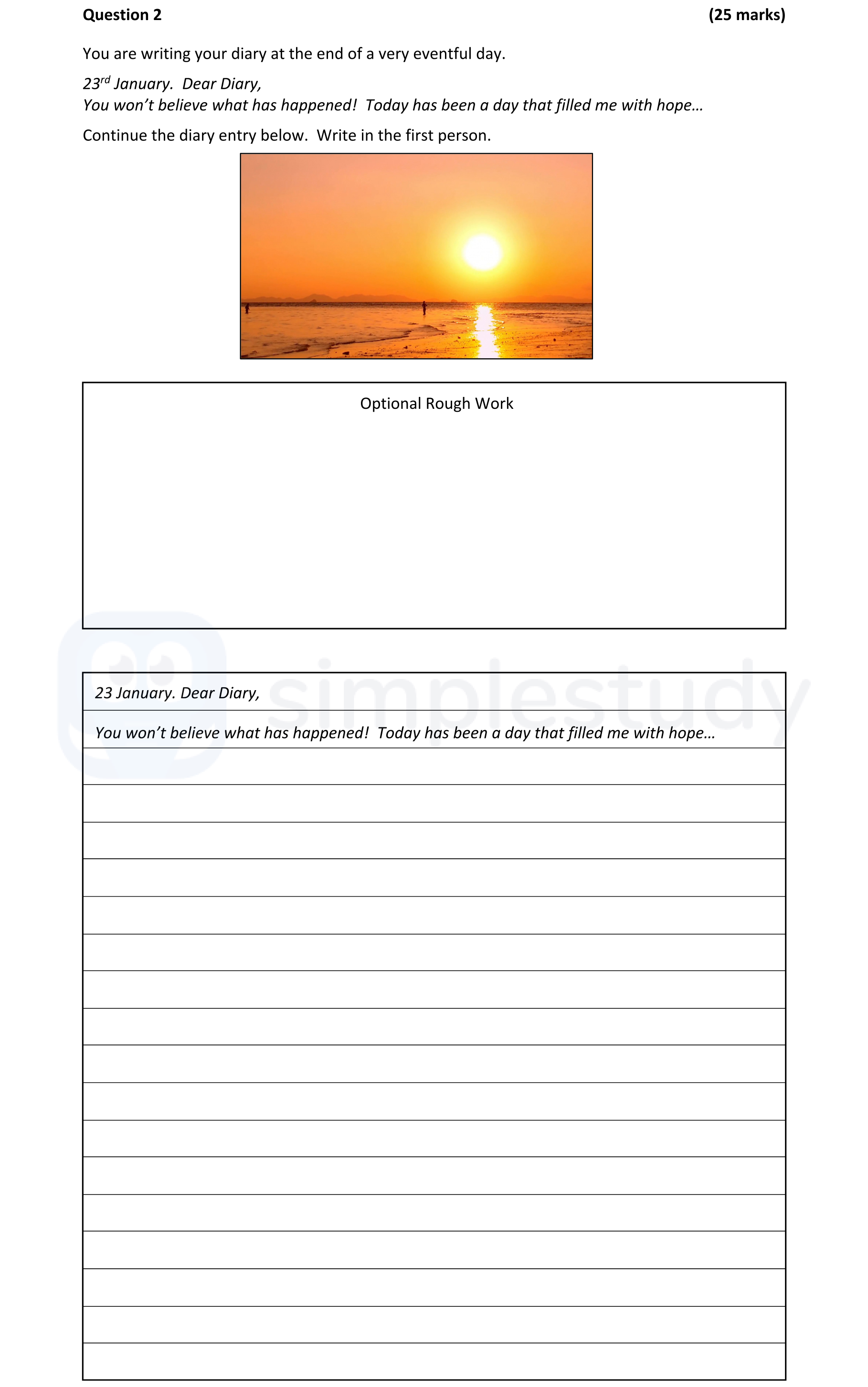 23rd-January-Junior Cycle English-Question 2-2022.png
