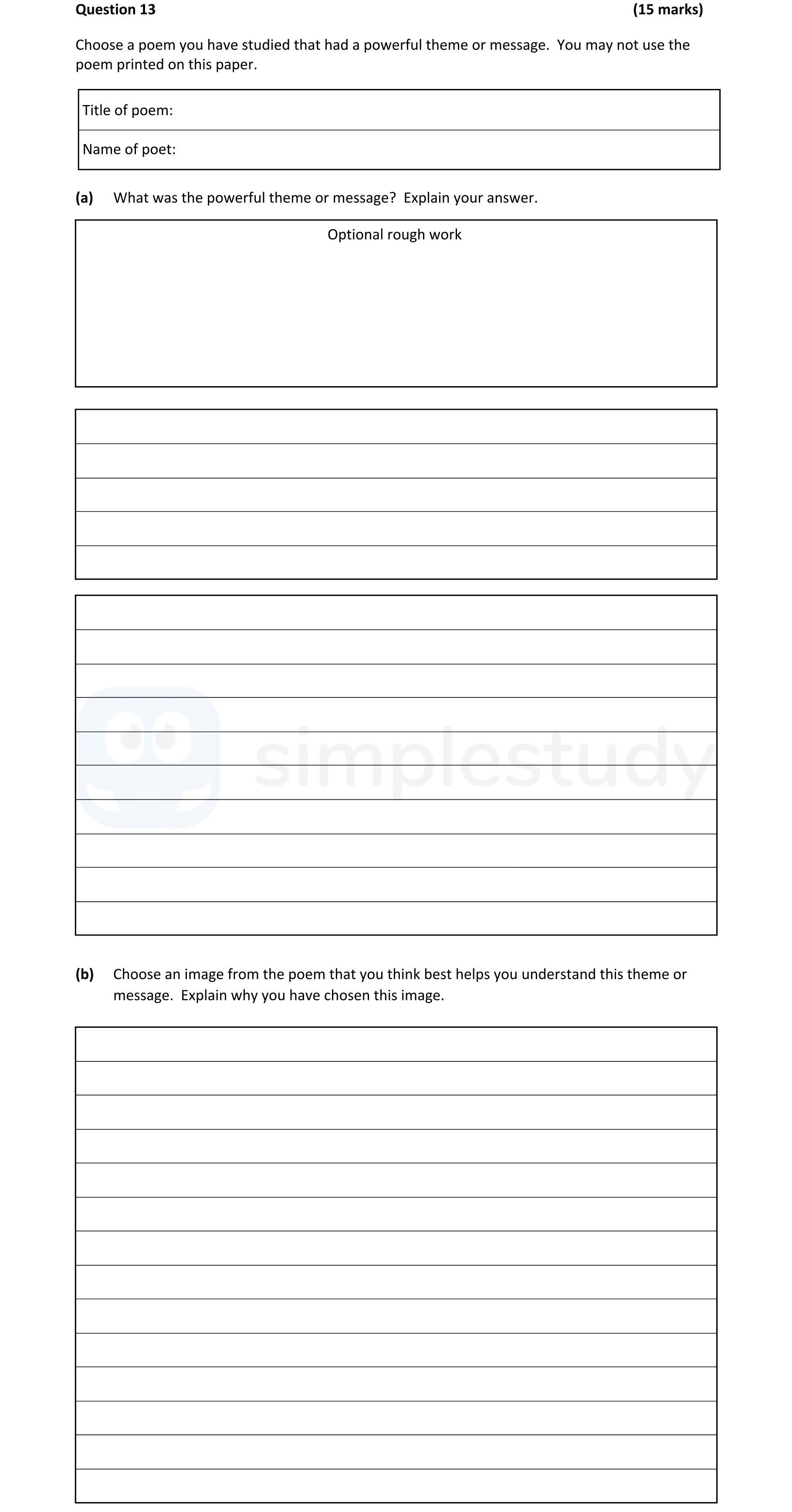Choose-a-poem-you-have-studied-that-had-a-powerful-theme-or-message-Junior Cycle English-Question 13-2022.png
