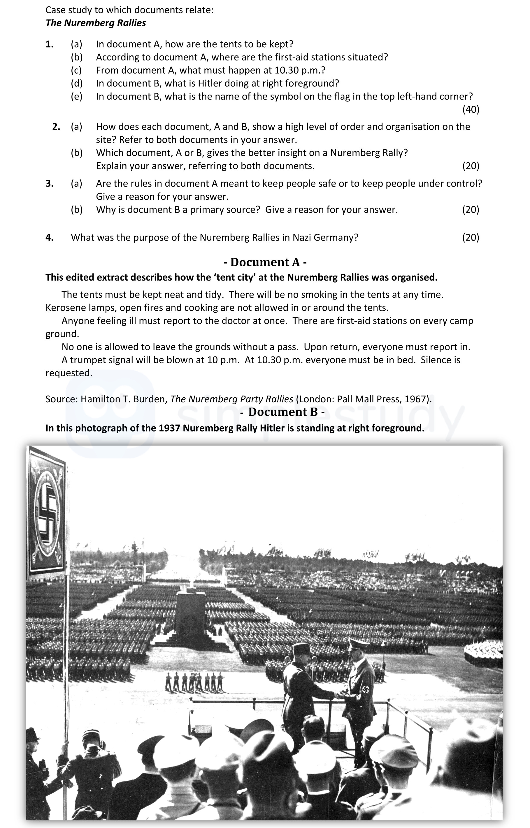 In-document-A,-how-are-the-tents-to-be-kept?---The-tents-must-be-kept-neat-and-tidy-Leaving Cert History-Question 1-2017.png