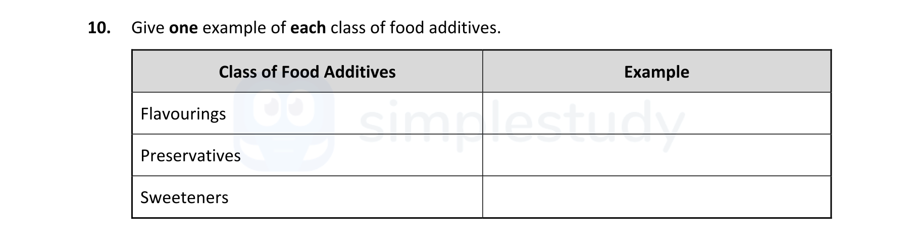 Give-one-example-of-each-class-of-food-additives-Leaving Cert Home Economics-Question 10-2022.png