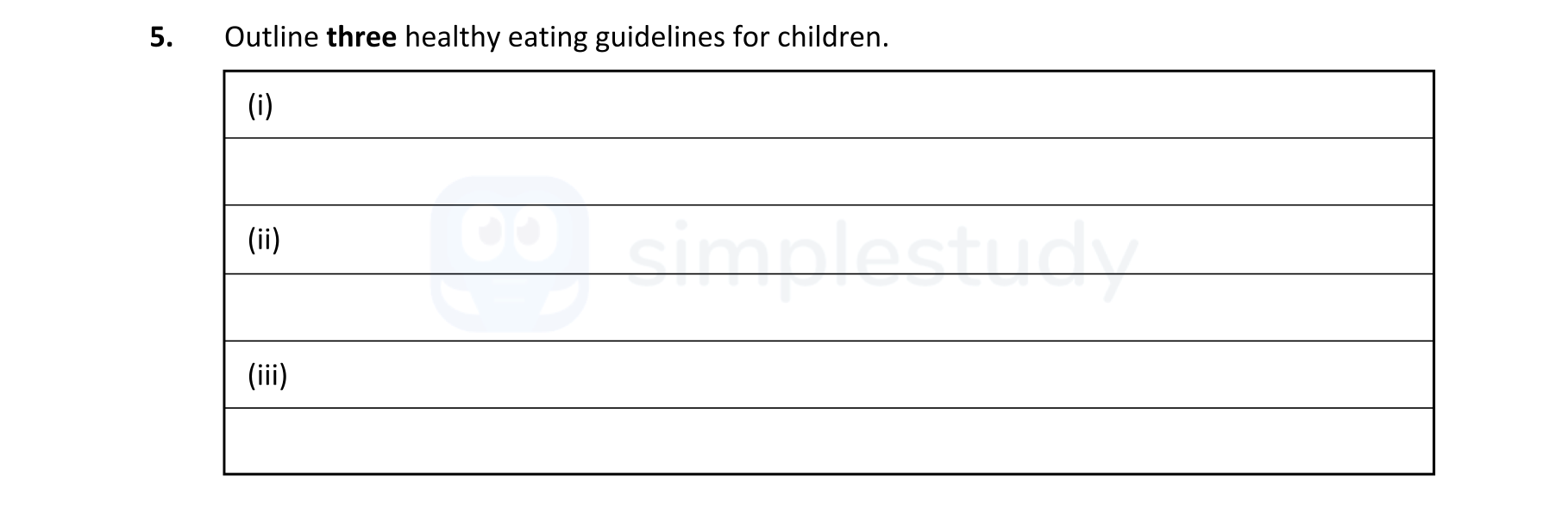 Eating Guidelines For Children