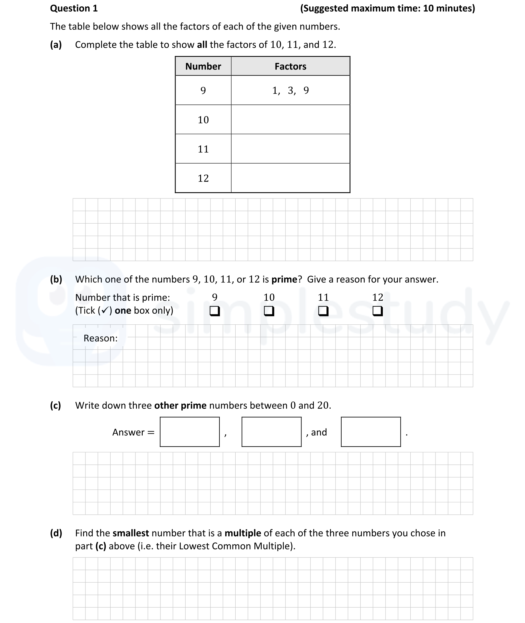 Complete-the-table-to-show-all-the-factors-of-10,-11,-and-12-Junior Cycle Mathematics-Question 1-2017.png
