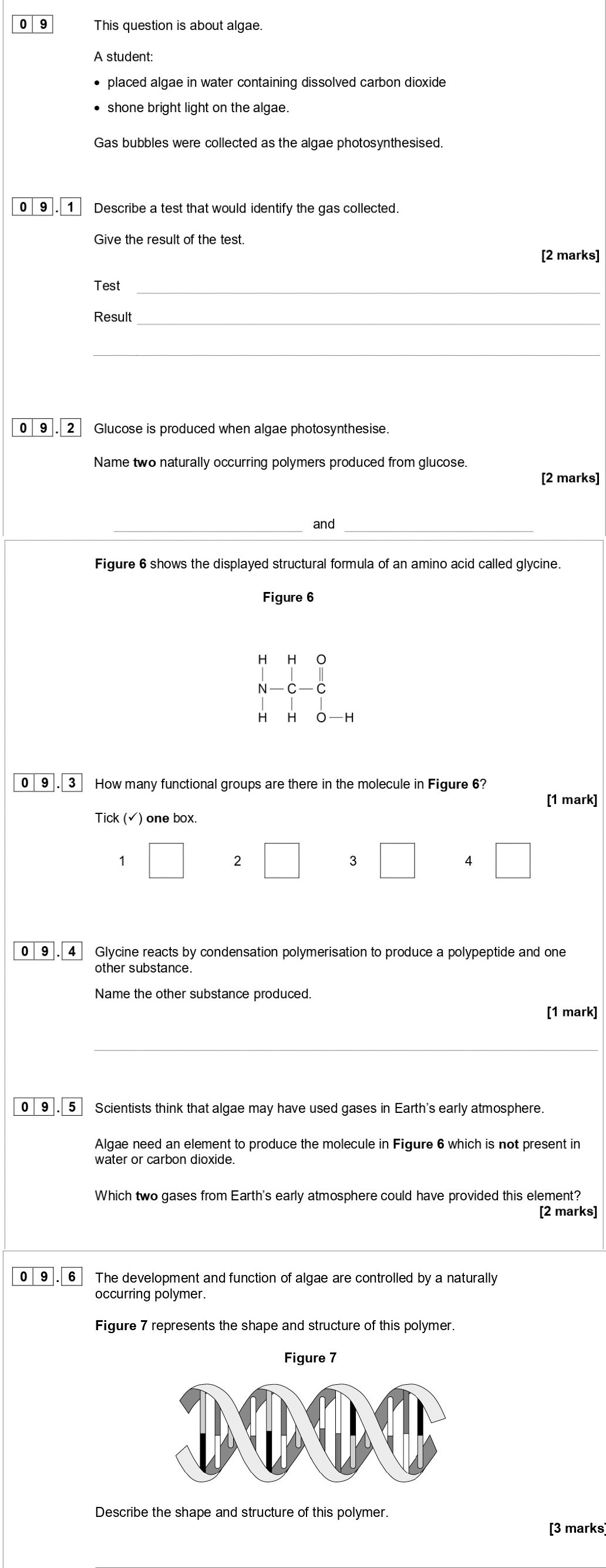 GCSE AQA Chemistry Identification of Common Gases: This question is ...