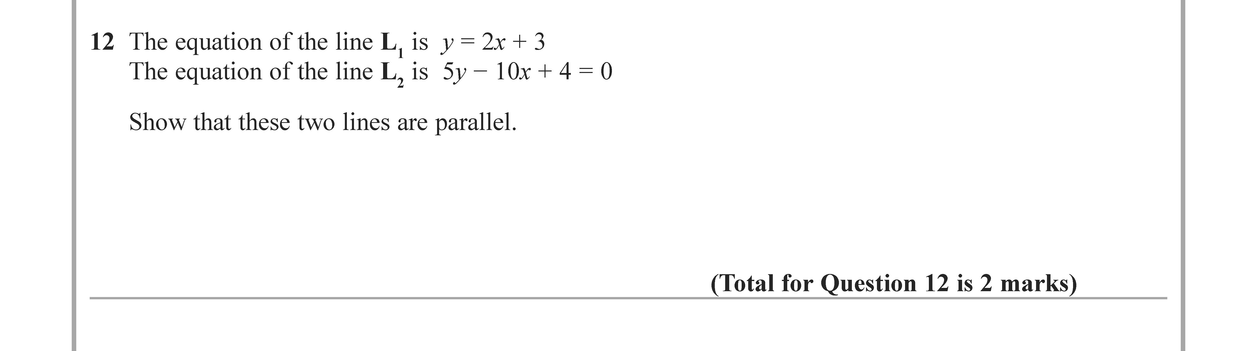 The-equation-of-the-line-L1-is-$y-=-2x-+-3$-Edexcel-GCSE Maths-Question 13-2022-Paper 2.png