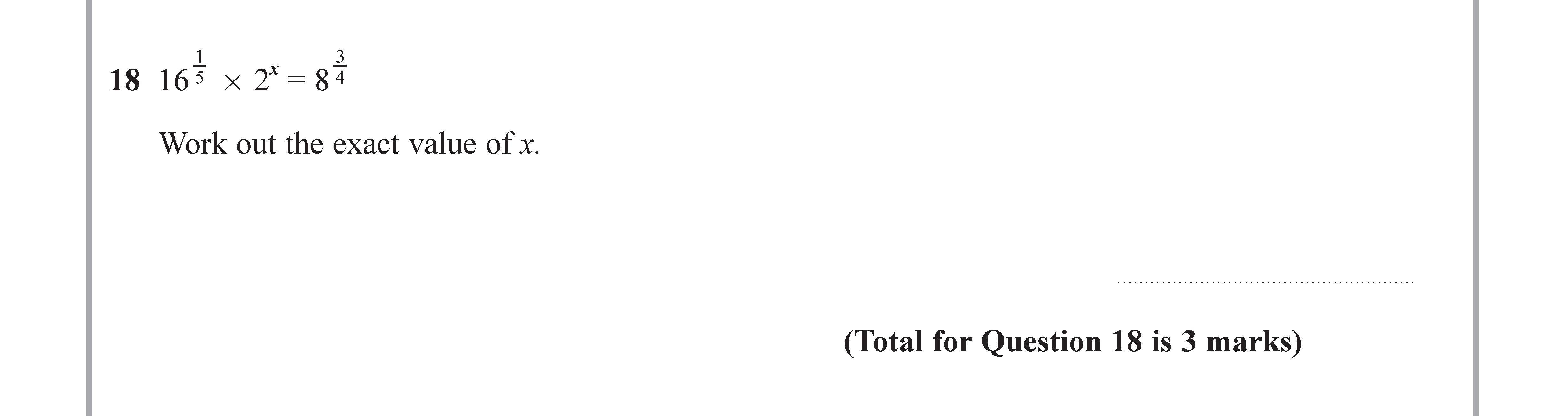 Work-out-the-exact-value-of-$x$-Edexcel-GCSE Maths-Question 18-2017-Paper 2.png