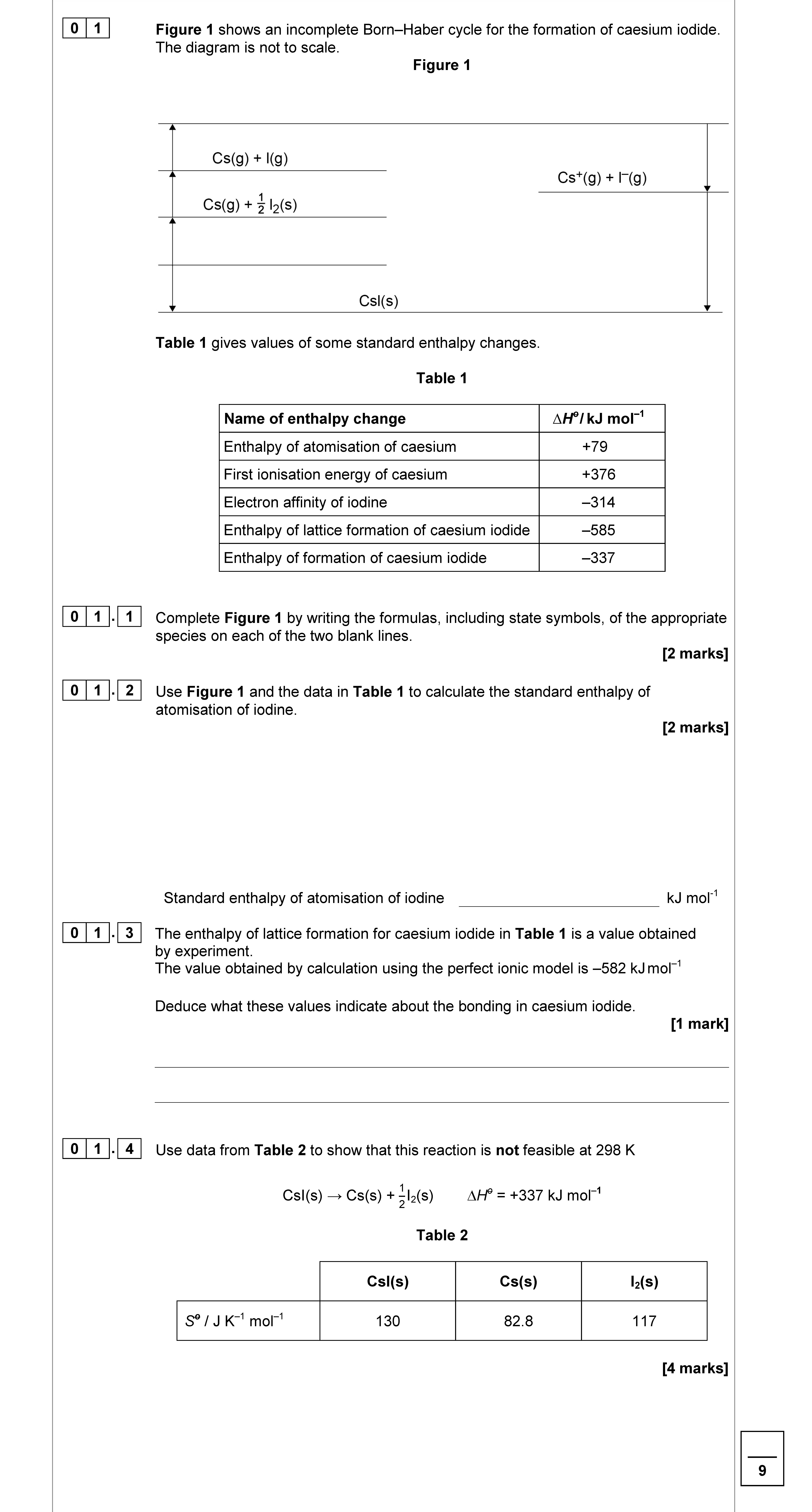 Figure-1-shows-an-incomplete-Born–Haber-cycle-for-the-formation-of-caesium-iodide-AQA-A-Level Chemistry-Question 1-2019-Paper 1.png