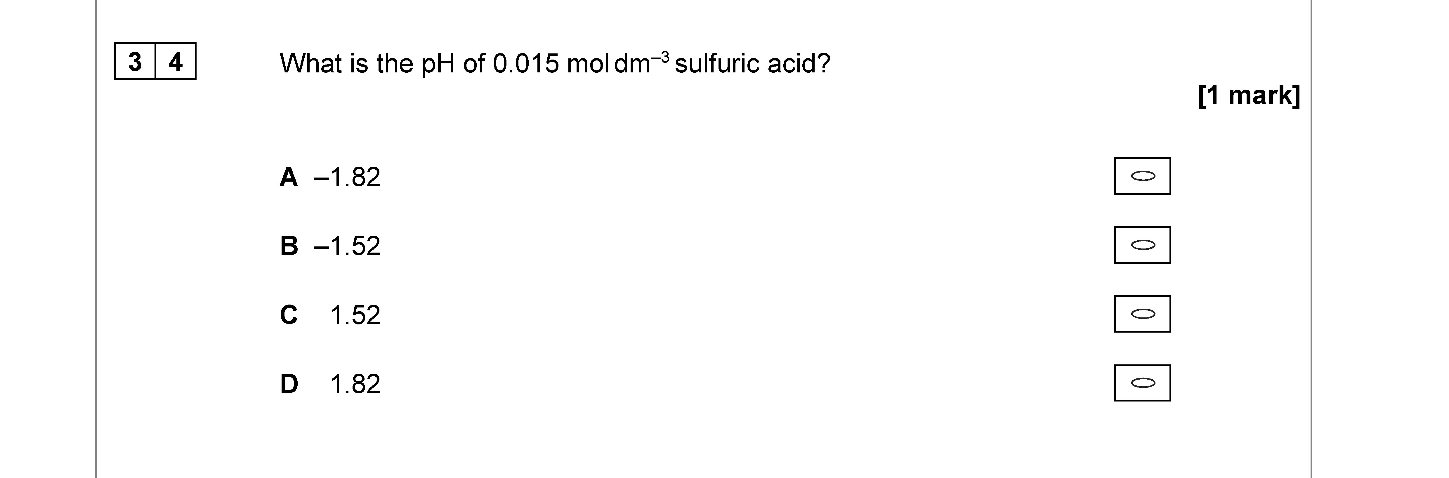 What-is-the-pH-of-0.015-mol/dm³-sulfuric-acid?--A-B-C-D-AQA-A-Level Chemistry-Question 34-2020-Paper 3.png