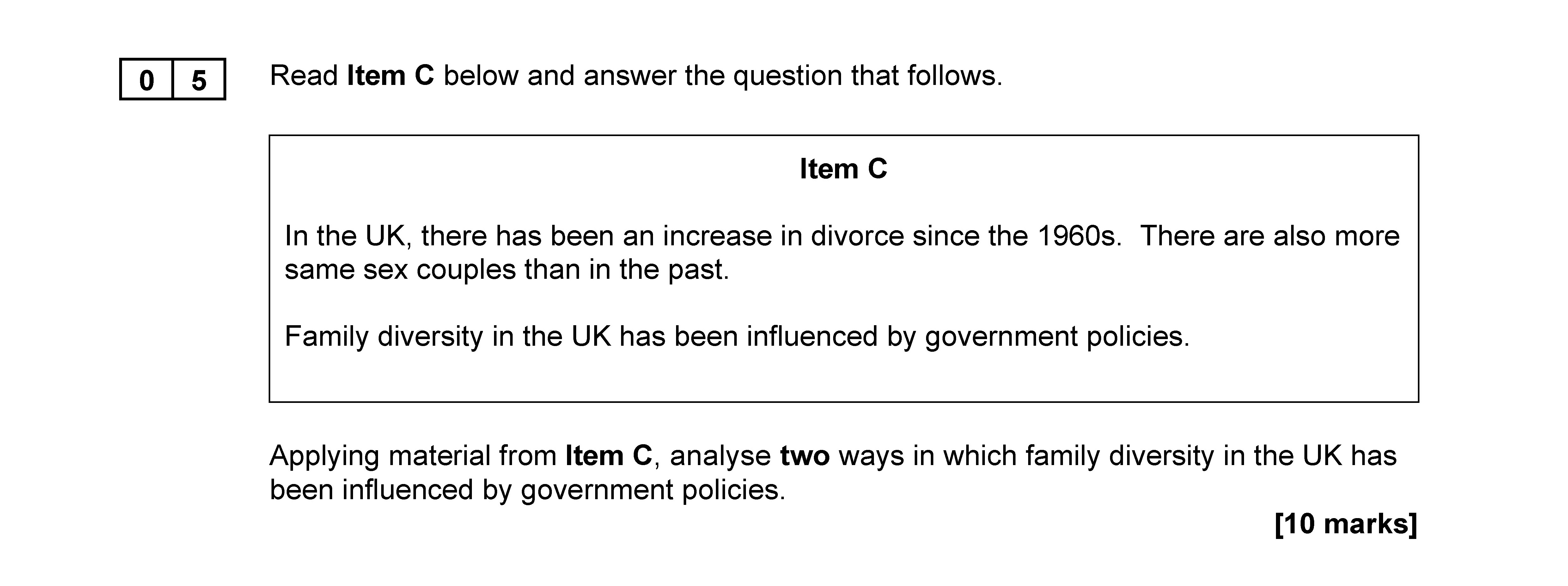 Read-Item-C-below-and-answer-the-question-that-follows-AQA-A-Level Sociology-Question 5-2021-Paper 2.png