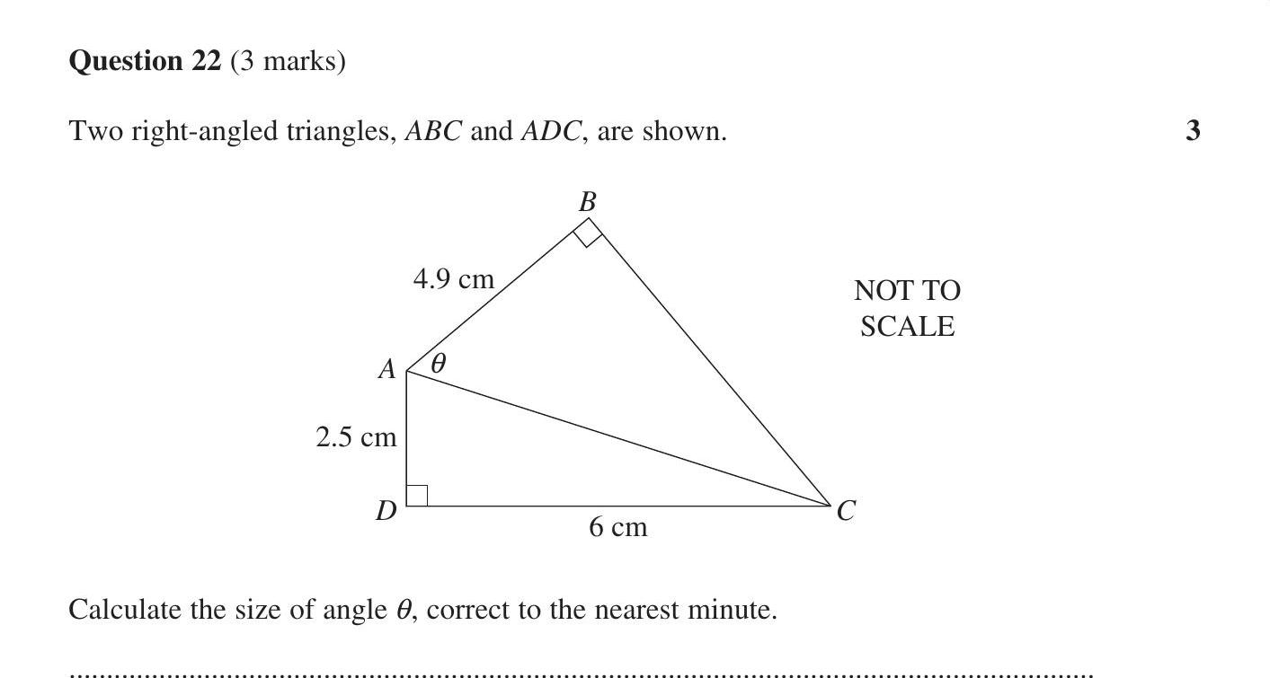 Two-right-angled-triangles,-ABC-and-ADC,-are-shown-HSC-SSCE Mathematics Standard-Question 22-2019-Paper 1.png