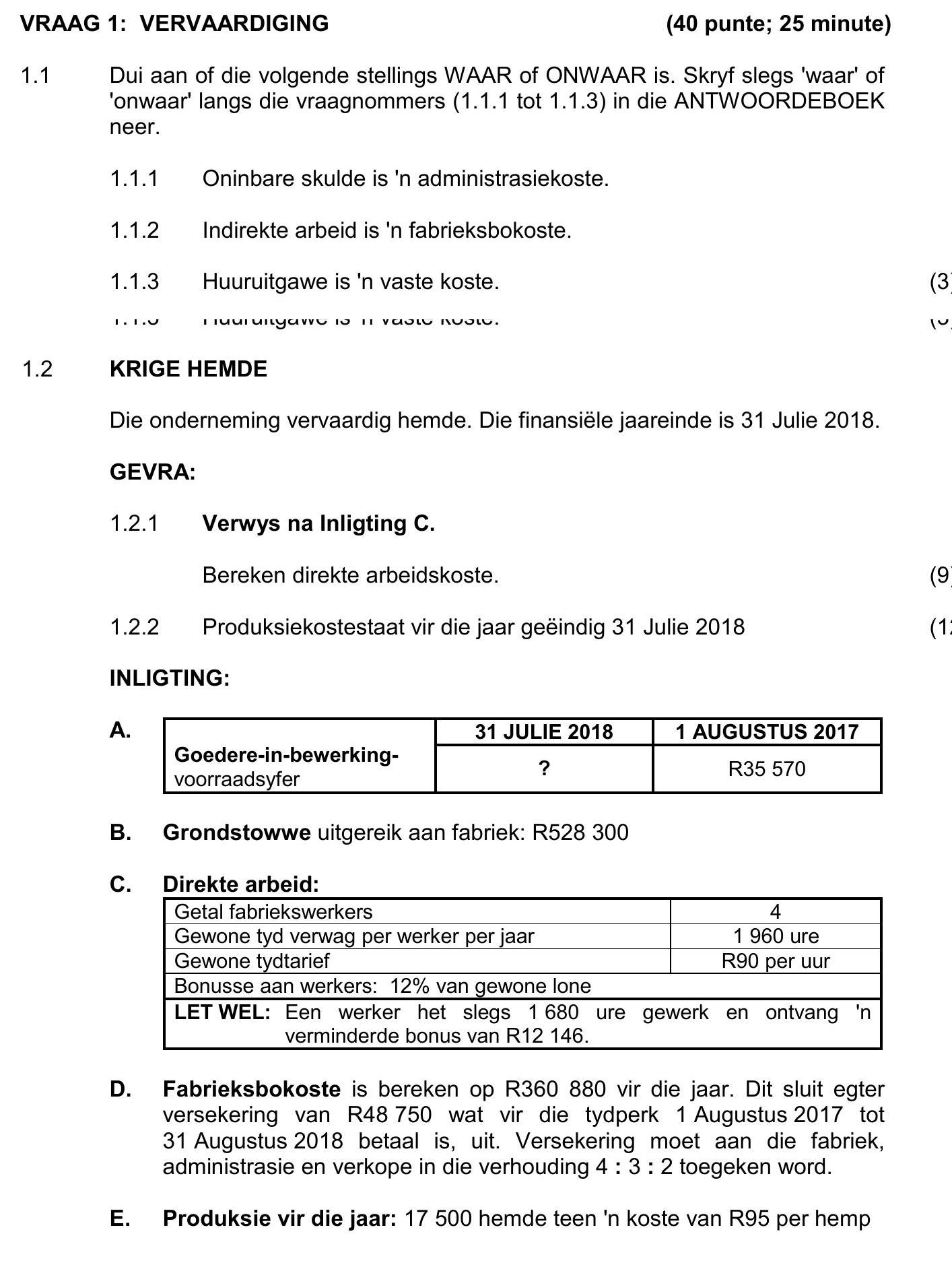 KRIGE-HEMDE-Die-onderneming-vervaardig-hemde-NSC Accounting-Question 1-2018-Paper 1.png