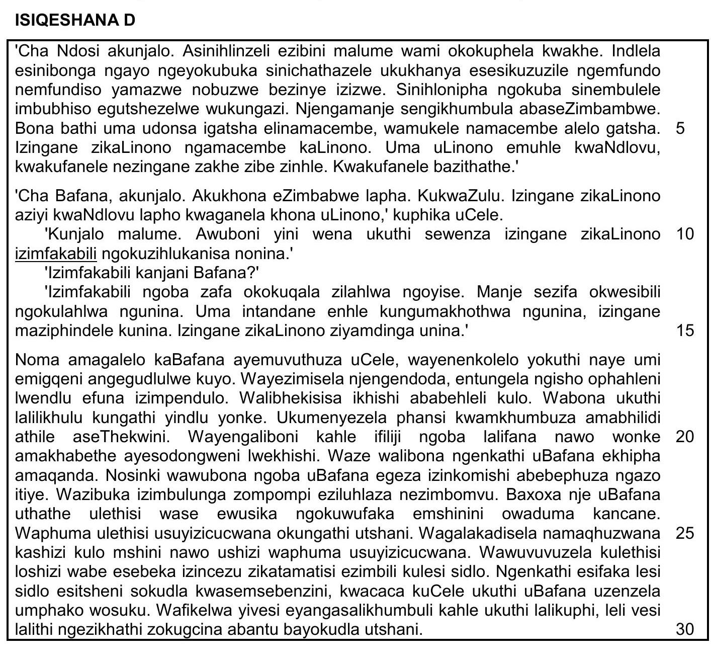 'Cha-Ndosi-akunjalo-NSC IsiZulu HL-Question 15-2017-Paper 2.png