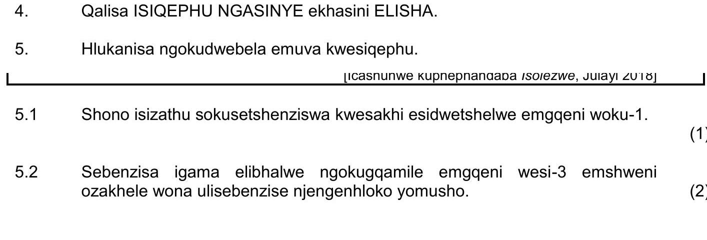 Qalisa-ISIQEPHU-NGASINYE-ekhasini-ELISHA-NSC IsiZulu HL-Question 5-2019-Paper 1.png