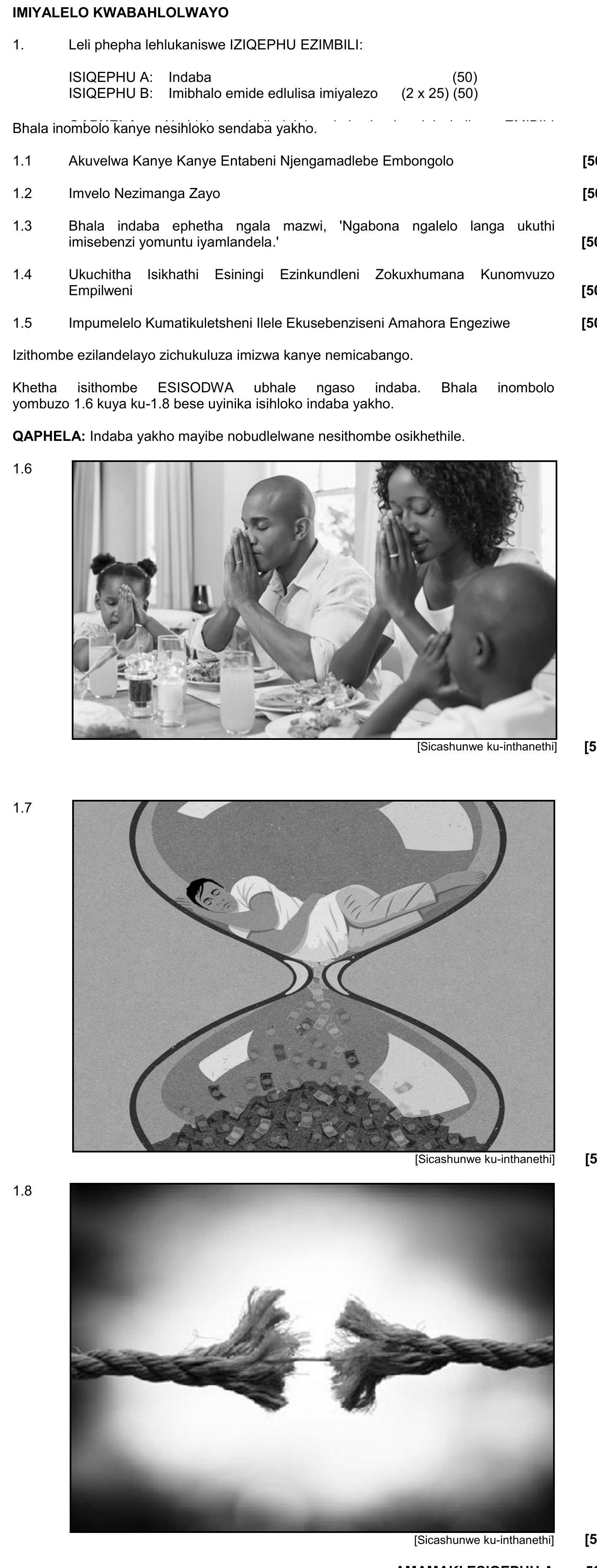 1.-Bhala-imisebenzi-yephakathi-ngala-mazwi,-'Ngabona-ngalesi-sithombe-imisebenzi-yomuntu-iyamlandela.'--2-NSC IsiZulu HL-Question 1-2022-Paper 3.png