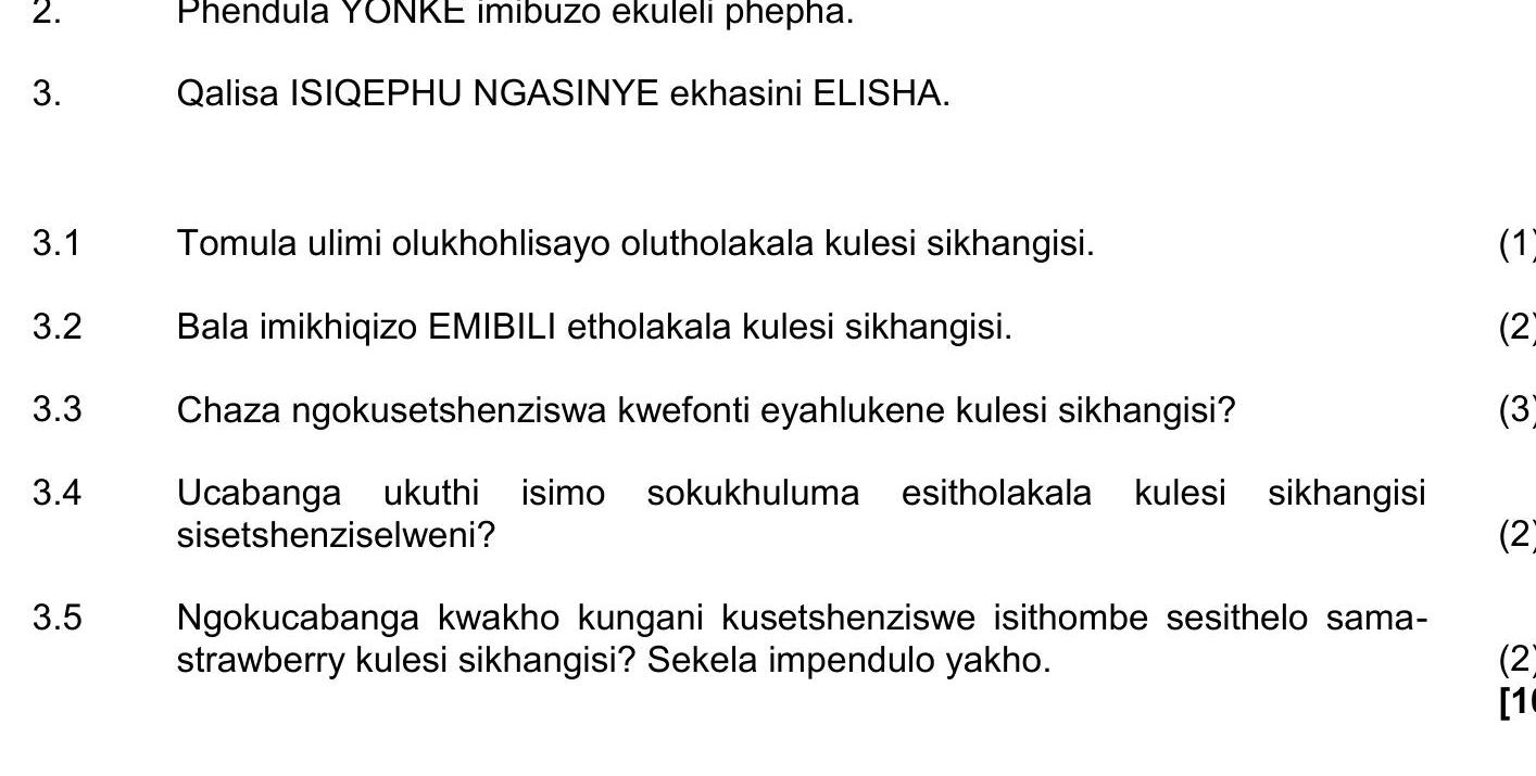 Qalisa-ISIQEPHU-NGASINYE-ekhasini-ELISHA-NSC IsiZulu HL-Question 3-2024-Paper 1.png