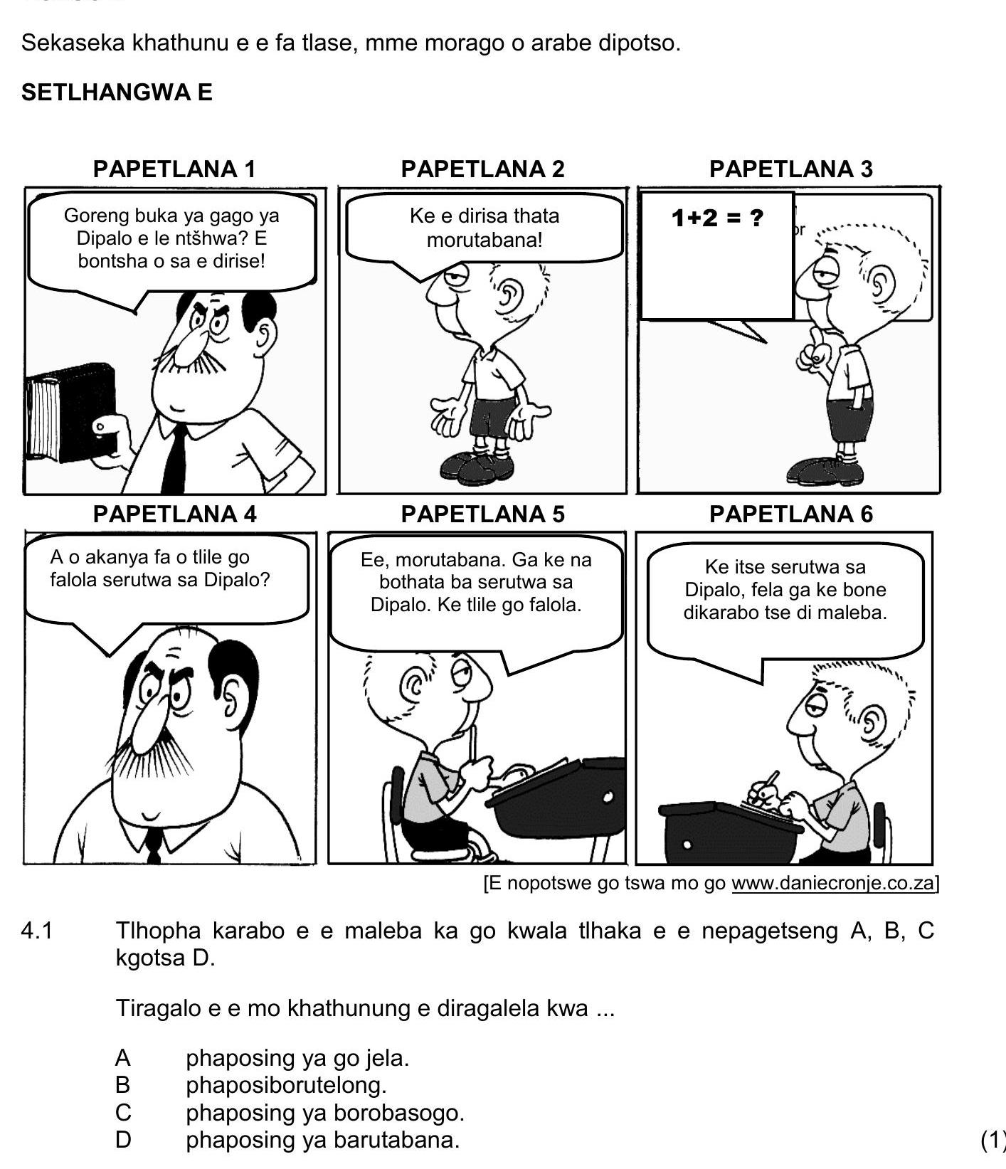 1.-Phaposi-borutelong-NSC Setswana HL-Question 4-2022-Paper 1.png