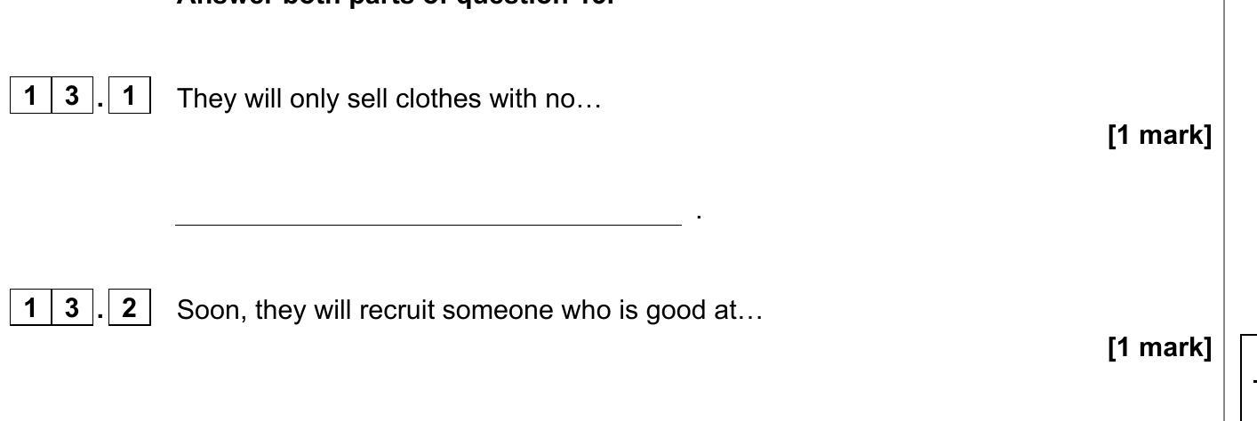 They-will-only-sell-clothes-with-no-holes-AQA-GCSE French-Question 13-2022-Paper 1.png