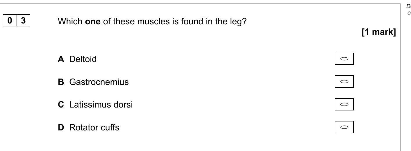 Which-one-of-these-muscles-is-found-in-the-leg?--A-AQA-GCSE Physical Education-Question 3-2023-Paper 1.png
