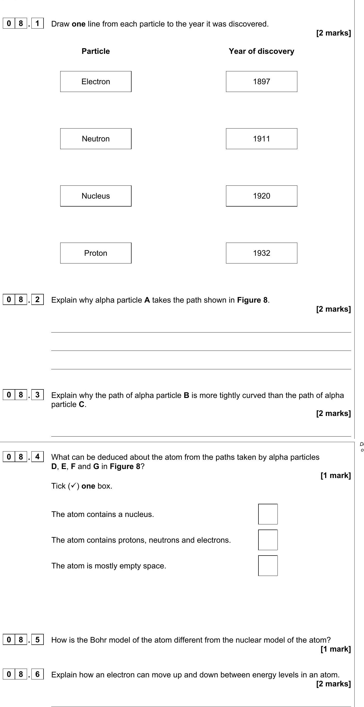 Draw-one-line-from-each-particle-to-the-year-it-was-discovered-AQA-GCSE Physics-Question 8-2023-Paper 1.png