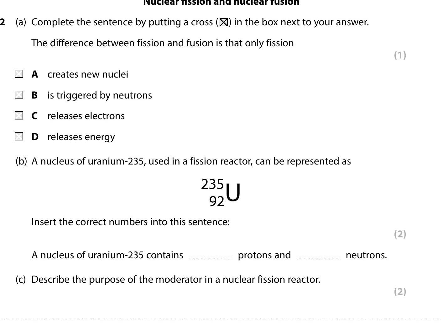 Complete-the-sentence-by-putting-a-cross-(×)-in-the-box-next-to-your-answer-Edexcel-GCSE Physics-Question 2-2016-Paper 1.png