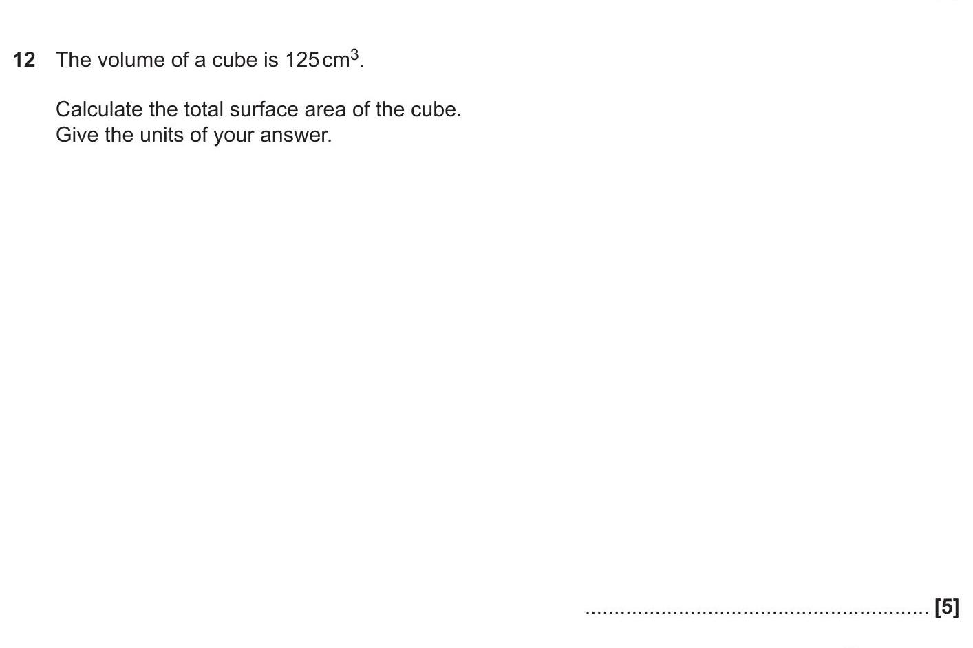 The-volume-of-a-cube-is-125-cm³-OCR-GCSE Maths-Question 12-2019-Paper 1.png