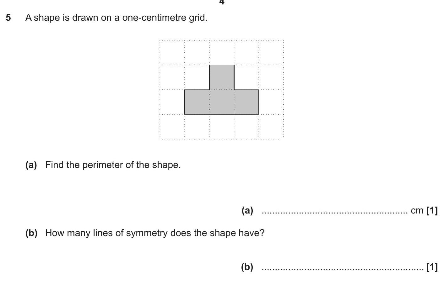A-shape-is-drawn-on-a-one-centimetre-grid-OCR-GCSE Maths-Question 5-2019-Paper 1.png