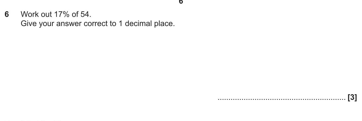 Work-out-17%-of-54-OCR-GCSE Maths-Question 6-2017-Paper 1.png