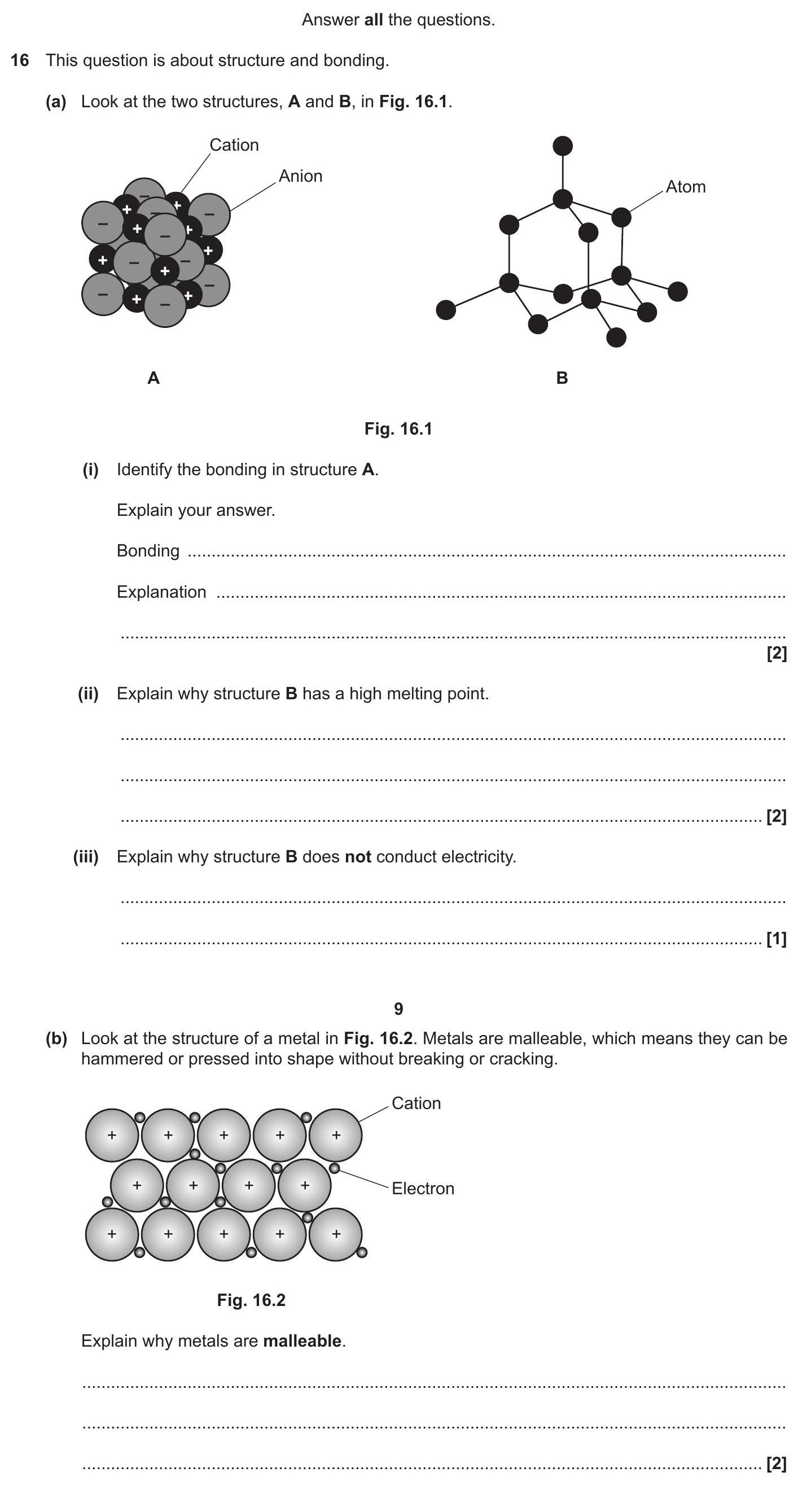 This-question-is-about-structure-and-bonding-OCR Gateway-GCSE Chemistry-Question 16-2020-Paper 3.png