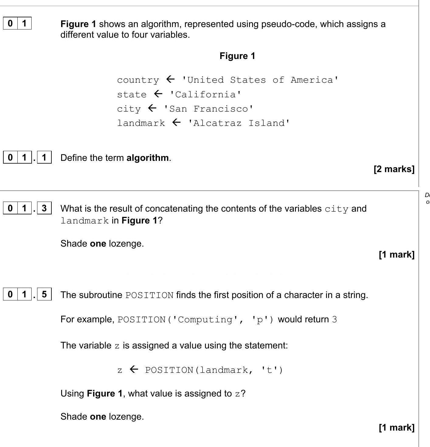 GCSE AQA Computer Science Designing, Creating & Refining Algorithms ...