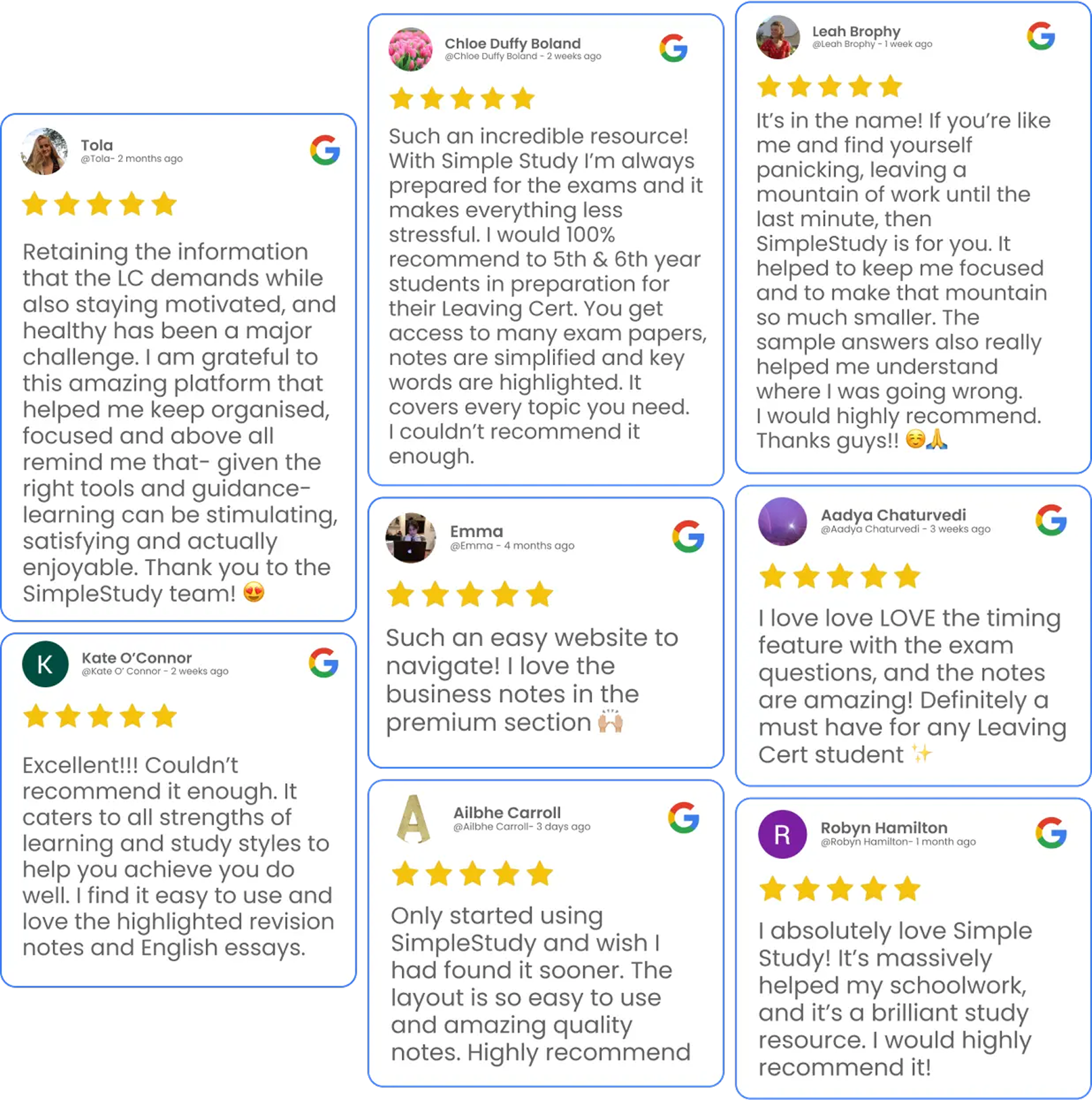 Testimonials Section